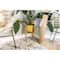 CosmoLiving by Cosmopolitan Gold Metal Glam Planter Set